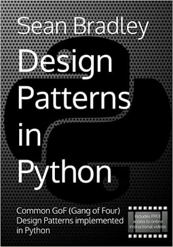 Design Patterns In Python Common Gof Gang Of Four Design Patterns Implemented In Python Software Engineering 9798702082608 Computer Science Books Amazon Com