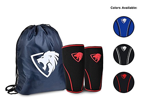 Knee sleeves ( 1 pair w/ bag ) best orthopedic knee sup…