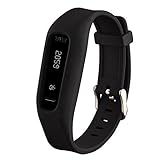 VintgaGood Fitbit One Bands Wristbands Replacement Bands Soft Silicone Strap Smart Fitness Watch Band Women Men