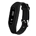 Nigaee For Fitbit One Bands Wristbands Replacement Bands Soft Silicone Strap Smart Fitness Watch Band Women Men Black