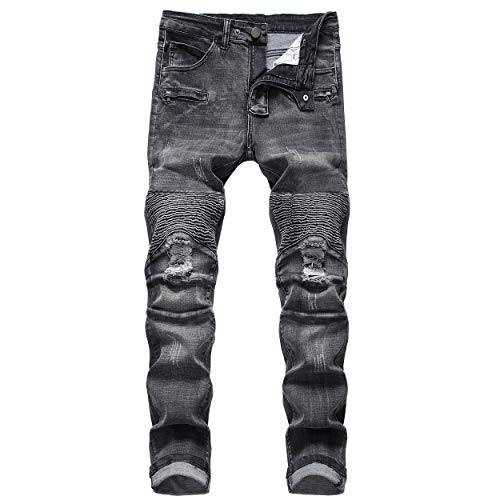 Men’s Vintage Washed Comfort Stretch Jogger Denim Pants www.denim.fit 2
