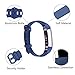 Wekin Replacement Bands Compatible with Fitbit Alta and Alta HR, Breathable Sport Silicone Wristbands Bracelet Strap with Secure Metal Buckle for Woman Men Small Large