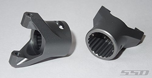 SSD RC Pro Aluminum C Hubs for Wraith / RR10 (Grey)