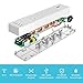 WiFi Smart Power Strip Surge Protector Extension with 4 Individual Control Smart Plugs and 4 USB Ports and 5.9ft Long Extension Cord, Smart Life APP Work with Alexa & Google Assistant