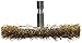 Bosch Vermont American 16791 3-Inch Course Brass Wire Wheel Brush with 1/4-Inch Hex Shank for Drill