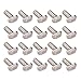 uxcell M8 Thread 20mm T-Slot Drop-in Stud Sliding Screw Bolt Carbon Steel 40 Series 20pcs