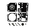C&middot;T&middot;S Carburetor Repair/Rebuild Kit Replaces ZAMA RB-123 for Echo SRM230 SRM225 GT-225 Trimmer HC165 HC185 HCR-161ES HC-331ES HedgeCutter PB251 PB255 Blower ZAMA RB Carburetor