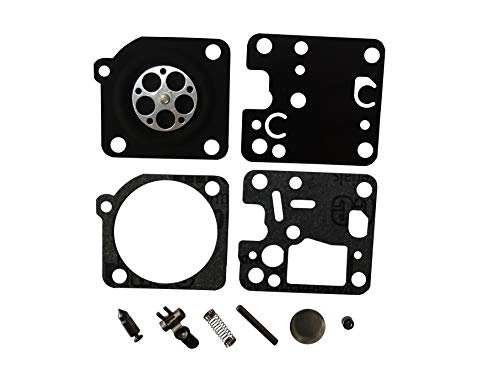 C&middot;T&middot;S Carburetor Repair/Rebuild Kit Replaces ZAMA RB-123 for Echo SRM230 SRM225 GT-225 Trimmer HC165 HC185 HCR-161ES HC-331ES HedgeCutter PB251 PB255 Blower ZAMA RB Carburetor