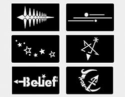 Tattoo Stencil - Various Patterns - New Henna