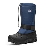 NORTIV 8 Men's Waterproof Hiking Winter Snow Boots