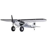 Fms RC Airplane Piper PA-18 Super Cub 1300MM (52") &ndash; Remote Control Airplane for Adults &amp; Beginners, 6-Channel RTF with Reflex V3 Stabilization System, Included Transmitter, Receiver &amp; Charger