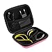 Geekria NOVA Headphones Case for in-Ear Headphones, Replacement Hard Shell Travel Carrying Bag with Cable Storage, Compatible with Sony, JVC, Audio-Technica Headsets (2 Packs/Pink)
