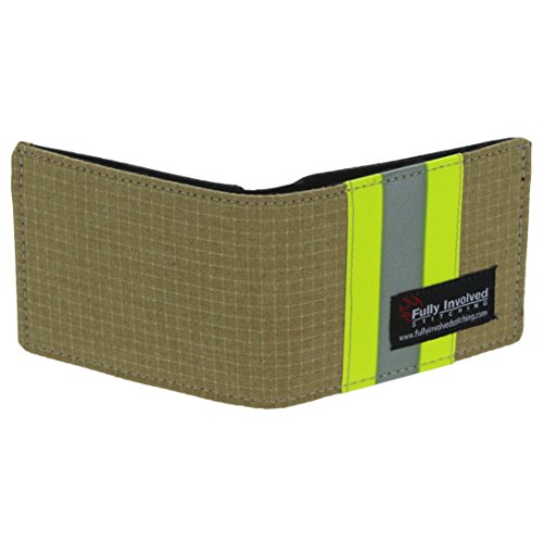 Fully Involved Stitching Firefighters "Captain" Bi-fold Wallet