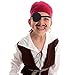 Sumind 24 Pieces Pirate Eye Patch and Plastic Pirate Earring for Party Costume