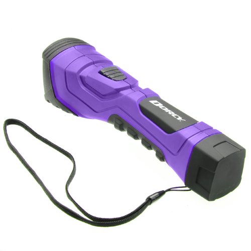 Dorcy 190-Lumen CyberLight Durable LED Flashlight with True Spot Reflector, Purple (41-4752) - Thumbnail 5