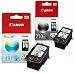 Canon PG-210 XL and CL-211 XL Ink Pack Bundle, Compatible to MP495,MP280,MP490,MP480,MP270,MP240, MX420,MX410,MX350,MX340 and MX330 primary