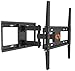 Husky Mounts Full Motion TV Bracket Fits Most 32-55 Inch LCD LED Flat Screen Articulating Tilt Swivel TV Wall Mount Corner Friendly