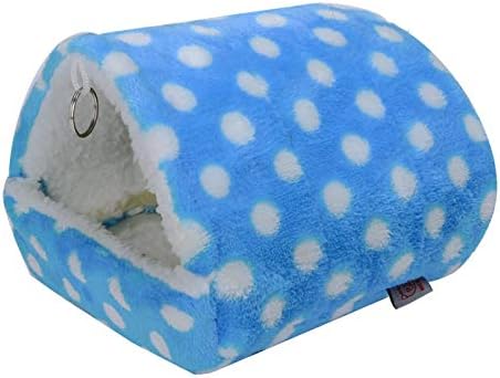 cmboom Pet Cage Hammock, Hamster Mouse Hammock, Guinea Pig Cage Accessories Bedding, Warm Hammock for Small Animal Parrot Sugar Glider Ferret Squirrel Hamster Rat Playing Sleeping