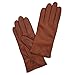 Harssidanzar Women's Nappa Lambskin Genuine Soft Leather Lined Cashmere Gloves GL006