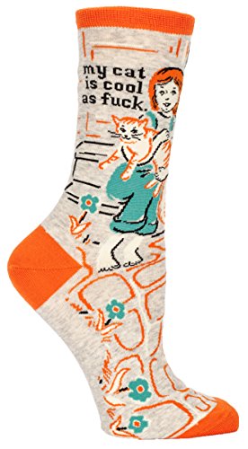 Blue Q Women's Novelty Socks - Funny Crew Socks For Women Sizes 5-10