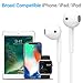 Lightning Earbuds, Popa in-Ear Headphones Earphones with Microphone and Remote, MFi Certified, Compatible with iPhone X/XS/XS MAX/XR/8/8P/7/7P/iPad Pro/iPad Air/iPad Mini/iPodthumb 2