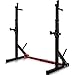 Merax Barbell Rack 550LBS Max Load Adjustable Squat Stand Dipping Station Gym Weight Bench Press Stand