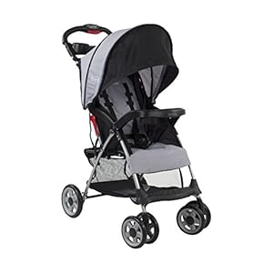 Kolcraft Cloud Plus Lightweight Easy Fold Compact Travel Toddler Stroller and Baby Stroller, Large Storage Basket, Multi…