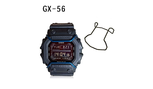 Amazon.com: Protector de reloj de metal GX-56, Sonzi Wire Watch Bumper para  Casio G-Shock, negro : Celulares y Accesorios