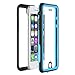 CellEver iPhone 6 / 6s Waterproof Case Shockproof IP68 Certified SandProof Snowproof Full Body Protective Clear Transparent Cover Fits Apple iPhone 6 and iPhone 6s (4.7 Inch) KZ Sky Blue