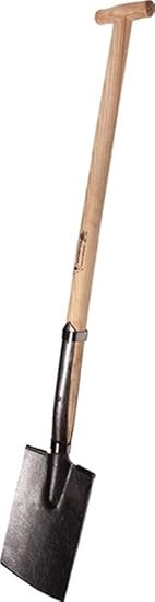 Krumpholz Werkzeuge Rodespaten Gr. 2 285x180mm,mit Knopf-Stiel 2700 g