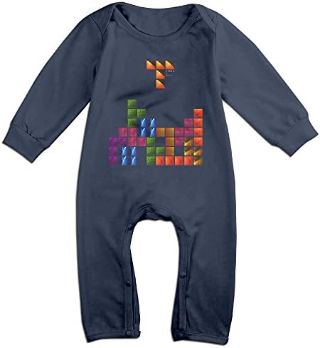 The Most Popular Game Tetris Design Baby Onesie Romper Jumpsuit Bodysuits