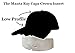 Shapers Image CapPro Baseball Crown Insert for Low Profile Fitted, Dad Caps and Snapback (3 Count, Black)