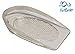 2 Pack - HeelStar by KidSole Shock Absorbing Lightweight Gel Heel Cups for Kid's with Sensitive Heels, Heel Spurs, Plantar Fasciitis, or Ankle Pain (2 Pair, 4 HeelCups)