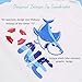 Shark Baby Onesie Bodysuit Shark First Birthday Party Bodysuit for Baby Boy & Girl Cake Smash Party