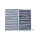 XTechnor Cabin Air Filter 2 Pack with Double Effect Activated Carbon Air Conditional Replacement Fresh Breeze Cabin Air Filters