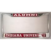 Indiana University Hoosiers Alumni License Plate Frame