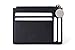 SERMAN BRANDS Slim Wristlet Card Case Holder Small RFID Blocking Wallet Change Purse for Women Keychain - Removable Wristlet Strap (Classic Noir CH)