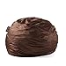 Big Joe Lenox Fuf Foam Filled Bean Bag, Large, Cocoa -
