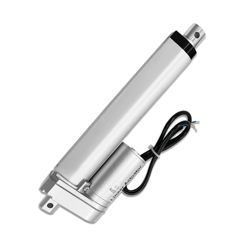 Photo 1 of Aflle Racing 6" Inch (150mm) Stroke 12V Electric Linear Actuator 225lbs (1000N) Load Capacity 10mm/s IP55 Waterproof Silver Aluminum