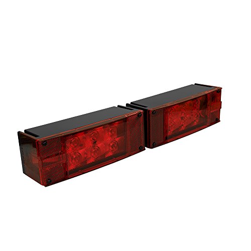 Blazer C7280 LED Rectangular Low Profile Submersible Trailer Light Kit