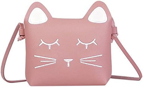 Kids Purse Cute Cat Crossbody Bag Girls Coin Wallet Mini Shoulder Satchel?Handbags