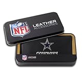 NFL Embroidered Leather Checkbook Cover