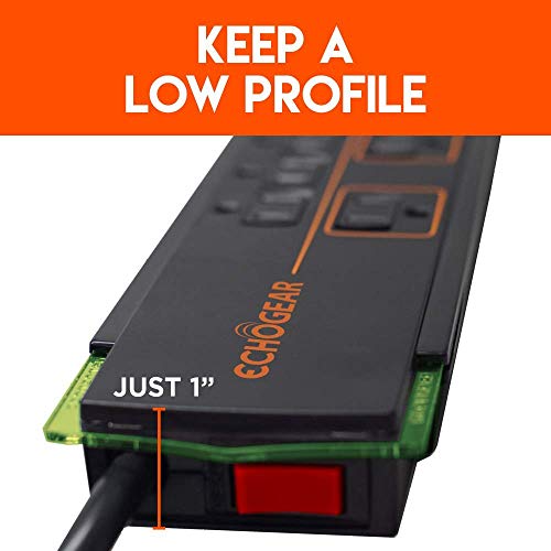 2 Echogear+Profile+Surge+Protector+Outlets
