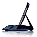 Infiland Samsung Galaxy Tab 4 7.0 Case, PU Leather 360° Rotating Stand Case Cover for Samsung Galaxy Tab 4 7-Inch / Galaxy Tab 4 Nook 7.0 (Galaxy Tab 4 7.0, Navy)