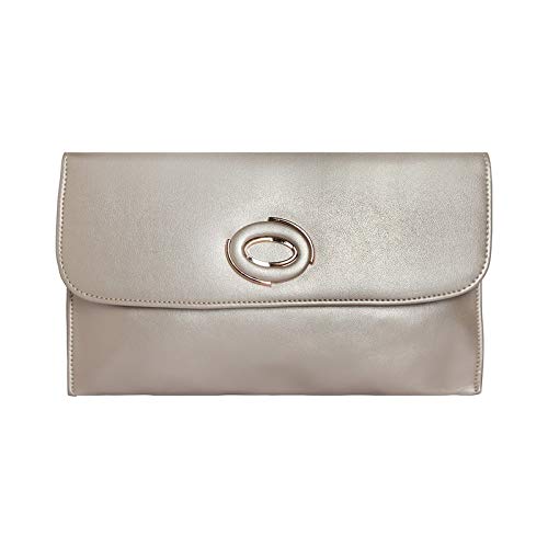 silver clutch amazon