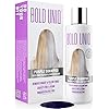 Purple-Shampoo-for-Blonde-Hair-Blonde-Shampoo-Eliminates-Brassy-Yellow-Tones-Lightens-Blonde-Platinum-Ash-Silver-and-Grays-Paraben-Sulfate-Free-Toner-237ml Bold Uniq Purple Shampoo for Blonde Hair - Toning Shampoo for Blonde, Platinum, Bleached, Grey, Ash, and Silver Hair…