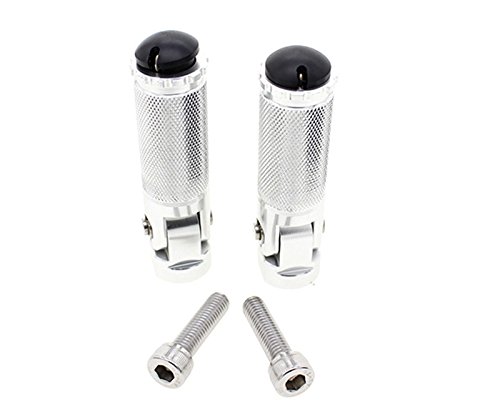 FXCNC Racing 8mm Billet Motorcycle Folding Rearsets Footrest Footpegs Foot pegs Pedal Universal for Kawasaki Z750 04-06,ZZR600 05-08,ZX9R 99-03,ZX10R 04-16 - Thumbnail 7