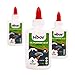 HOOV All-Purpose Liquid White Glue | Bulk Pack of 12 - Extra Strong Multi-Surface Hold, Dries Clear – Safe, Non-Toxic, Washable, No Run Formula – Adjustable Flow Twist Top + 3.5 oz Bottle