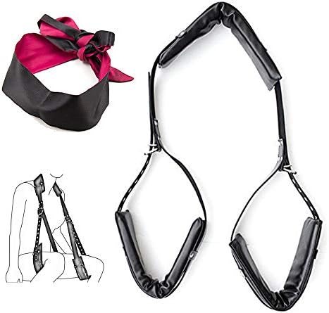 Portable Thigh Leather Sling with Eye Cloth for Yoga Training