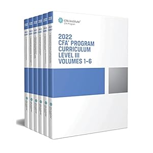 2022 CFA Program Curriculum Level III Box Set
